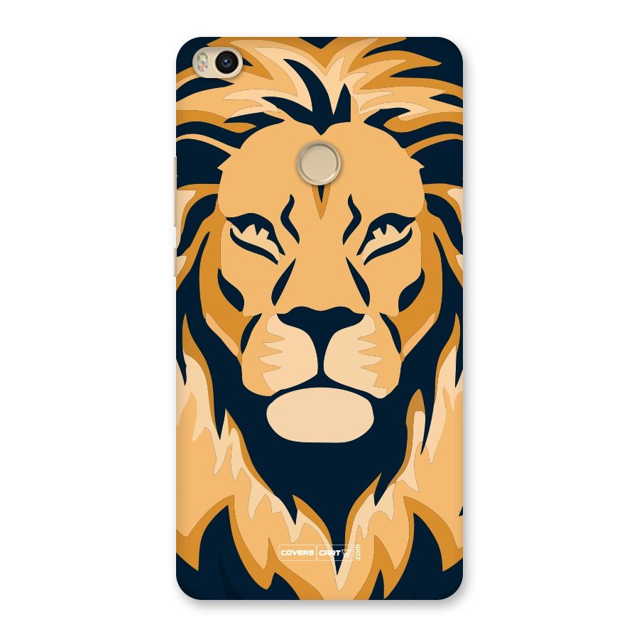 Designer Lion Back Case for Mi Max 2