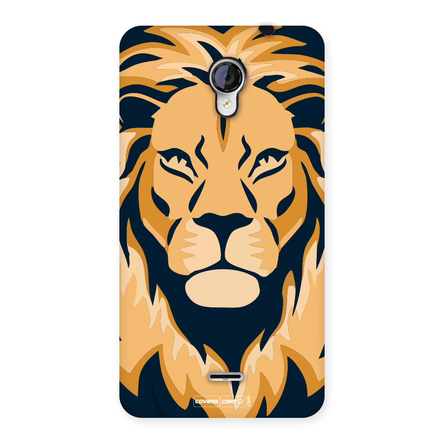 Designer Lion Back Case for Micromax Unite 2 A106