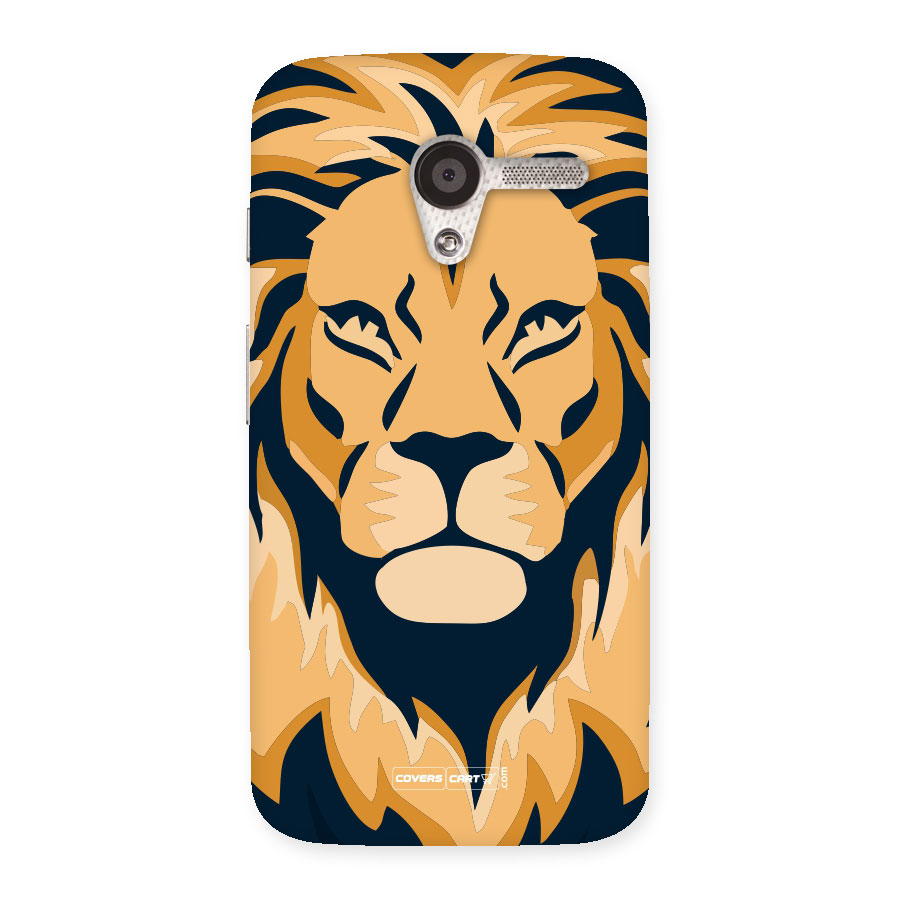 Designer Lion Back Case for Moto X