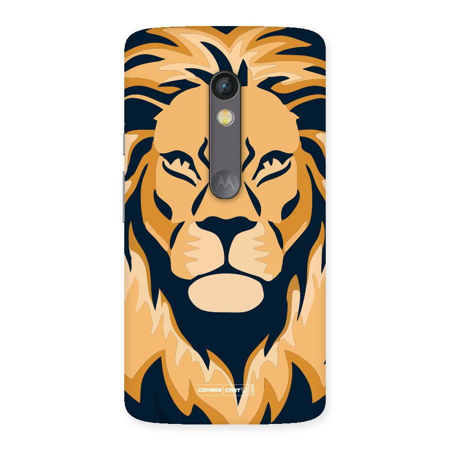 Designer Lion Back Case for Moto X Play