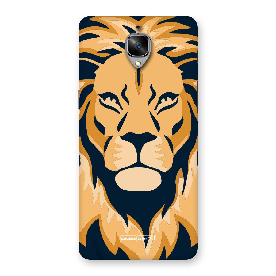 Designer Lion Back Case for OnePlus 3