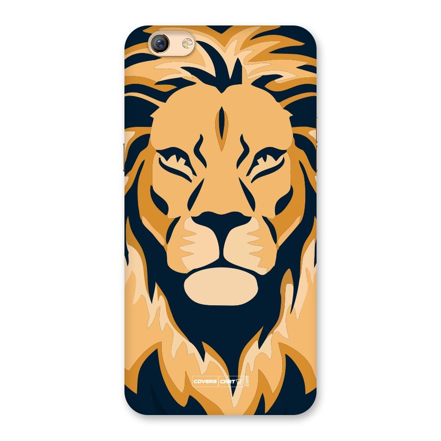 Designer Lion Back Case for Oppo F3 Plus