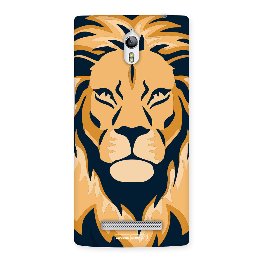 Designer Lion Back Case for Oppo Find 7