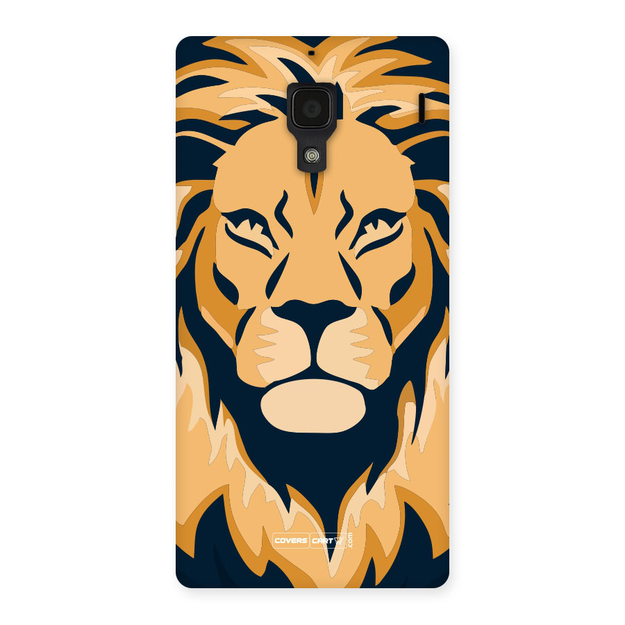 Designer Lion Back Case for Redmi 1S