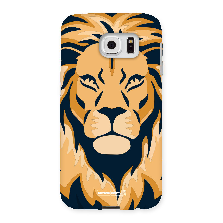 Designer Lion Back Case for Samsung Galaxy S6