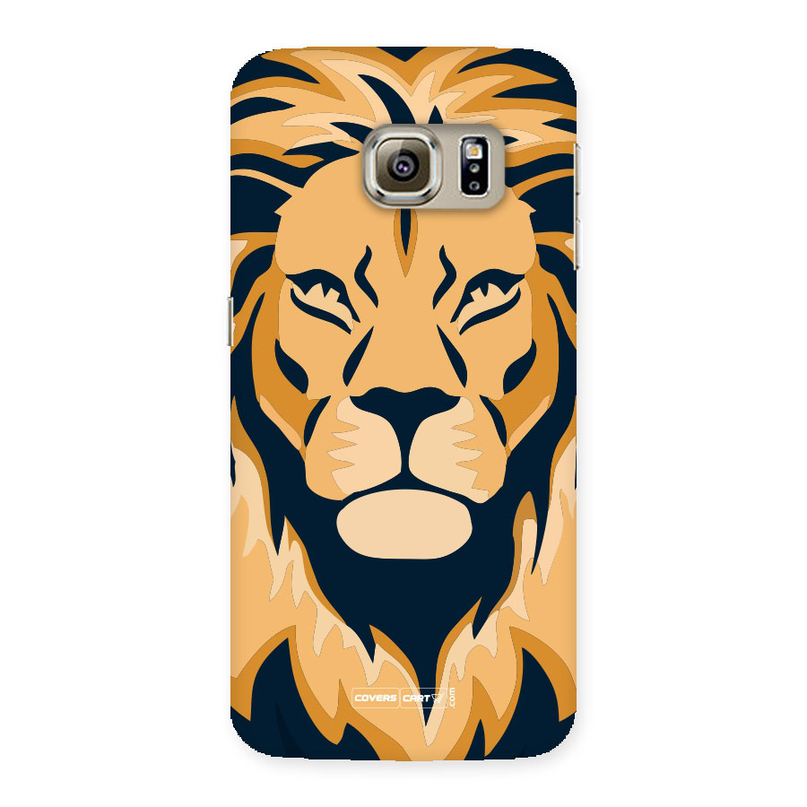 Designer Lion Back Case for Samsung Galaxy S6 Edge