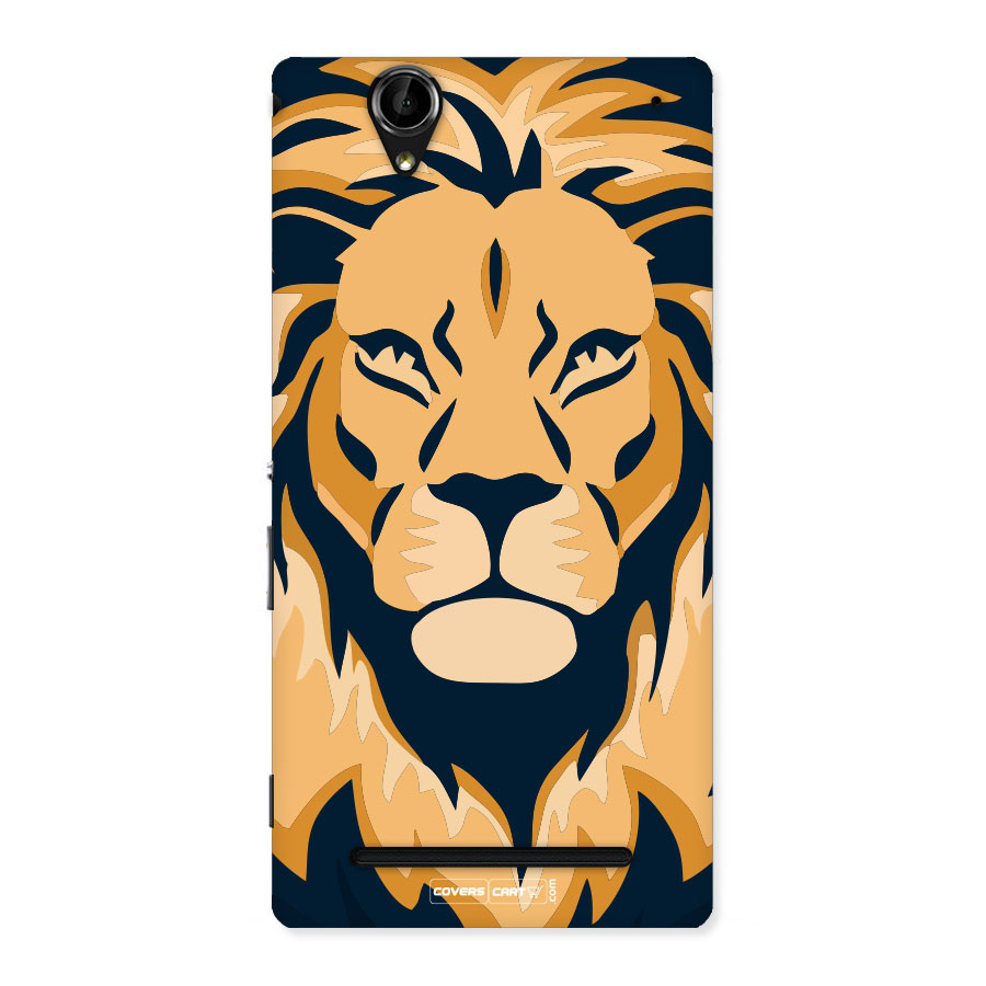 Designer Lion Back Case for Sony Xperia T2