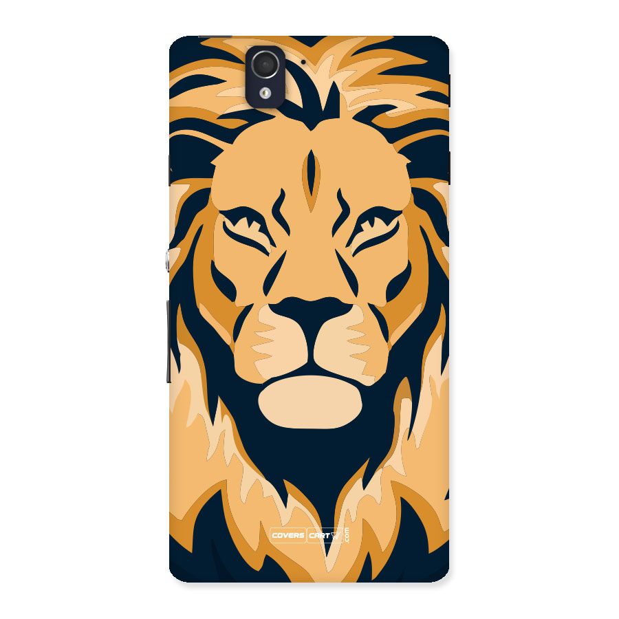 Designer Lion Back Case for Sony Xperia Z