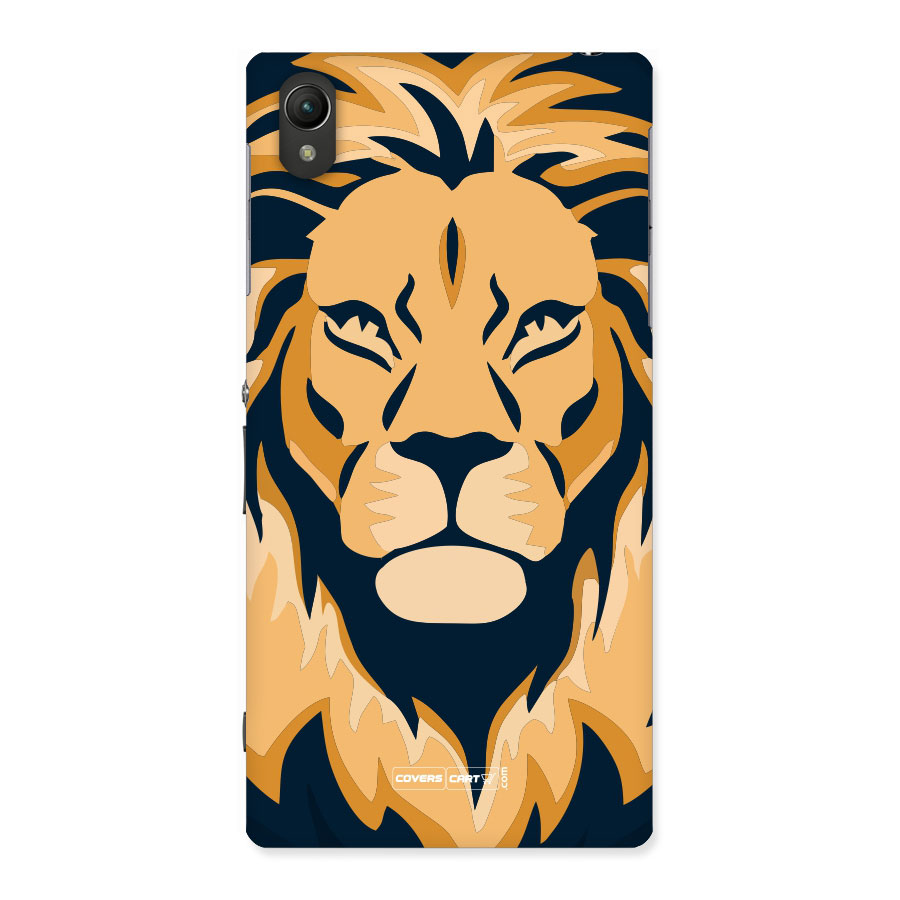 Designer Lion Back Case for Sony Xperia Z1