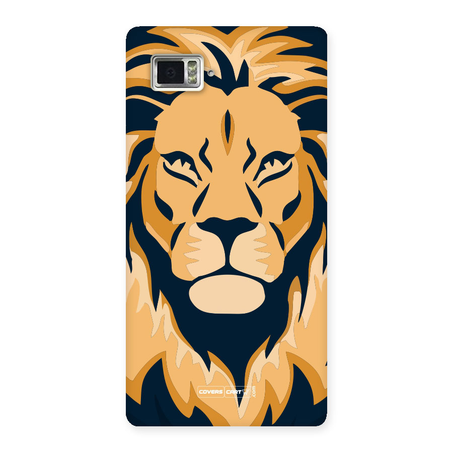 Designer Lion Back Case for Vibe Z2 Pro K920