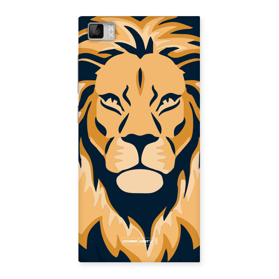 Designer Lion Back Case for Xiaomi Mi3