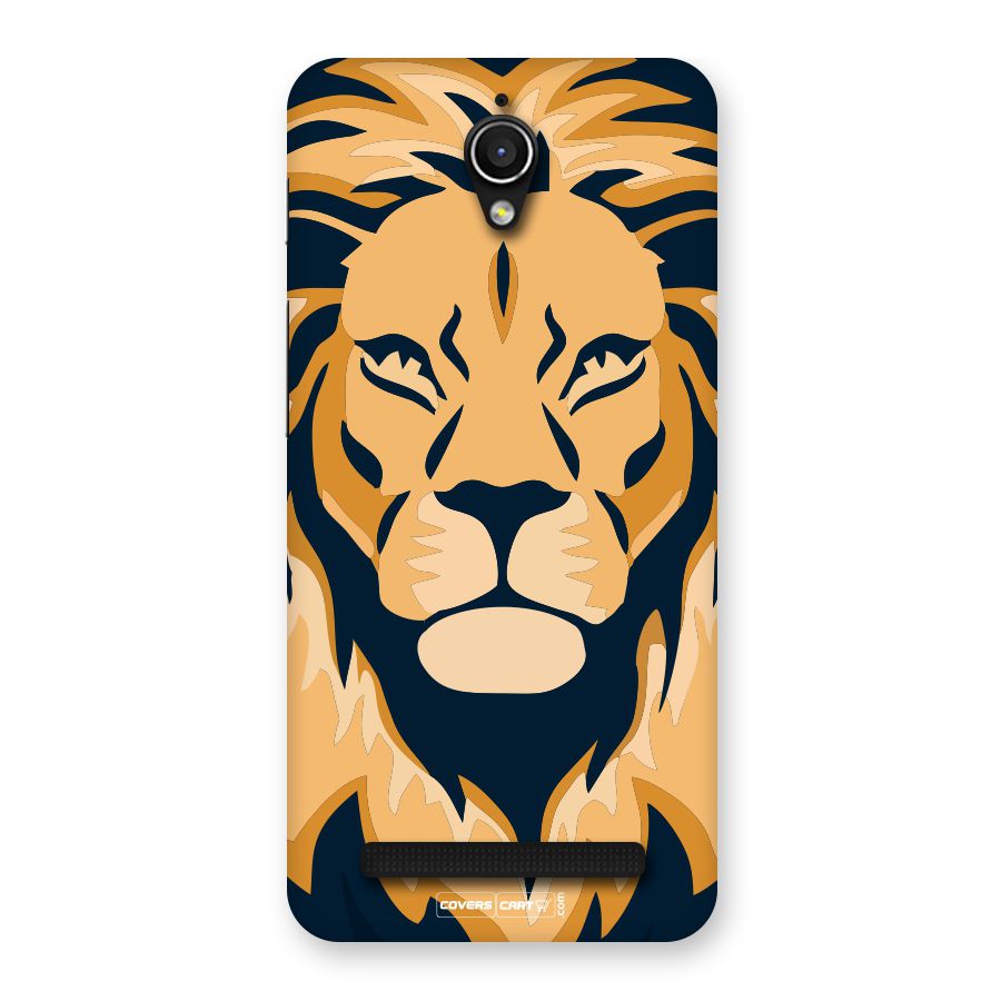 Designer Lion Back Case for Zenfone Go