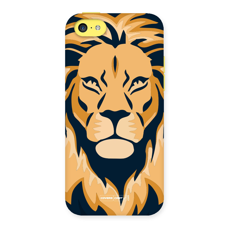 Designer Lion Back Case for iPhone 5C