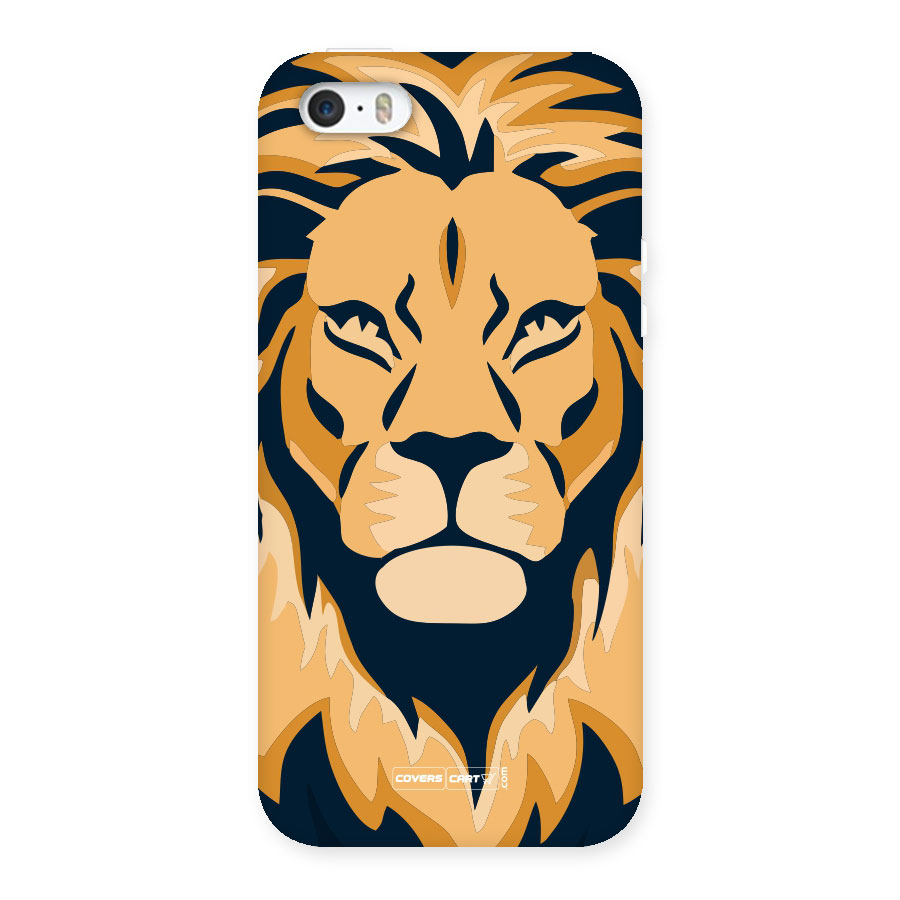 Designer Lion Back Case for iPhone 5 5S