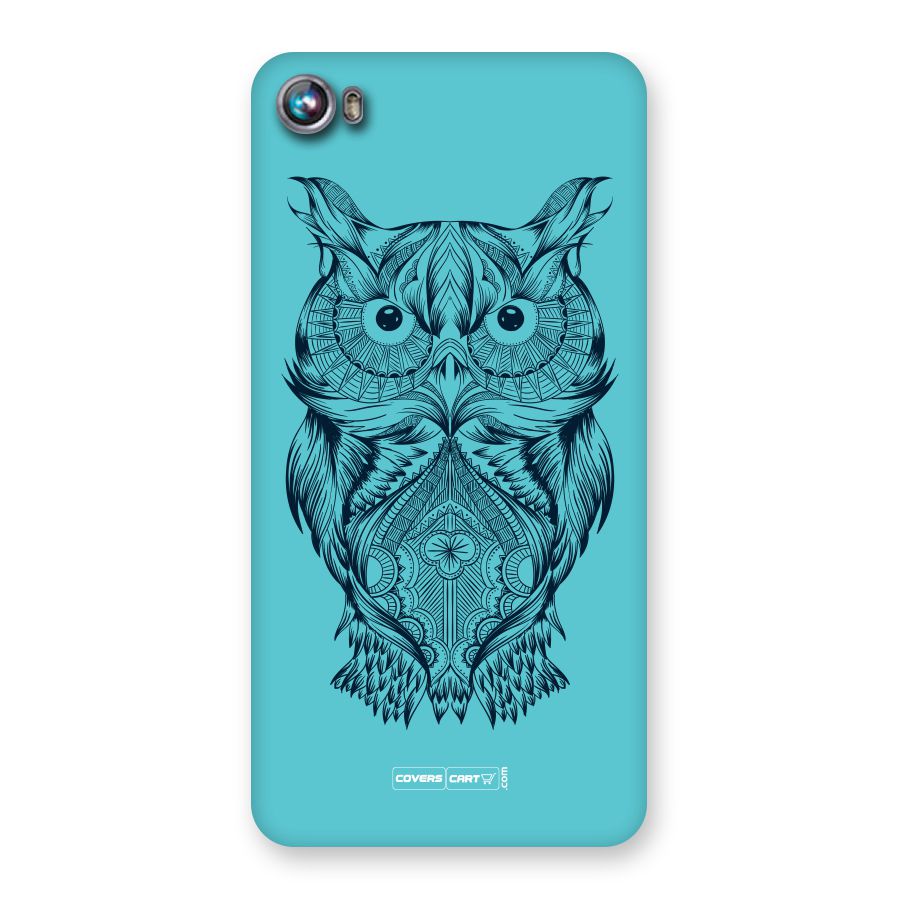 Designer Owl Back Case for Canvas Fire 4