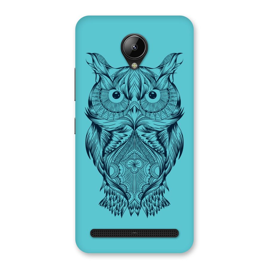 Designer Owl Back Case for Lenovo C2