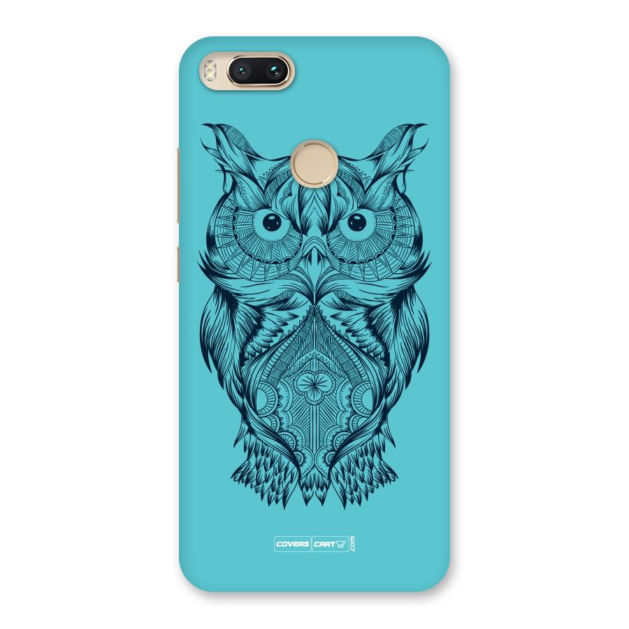 Designer Owl Back Case for Mi A1