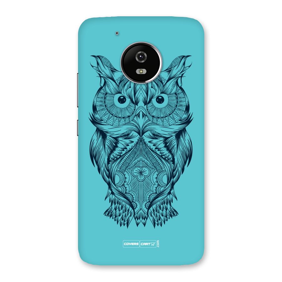 Designer Owl Back Case for Moto G5