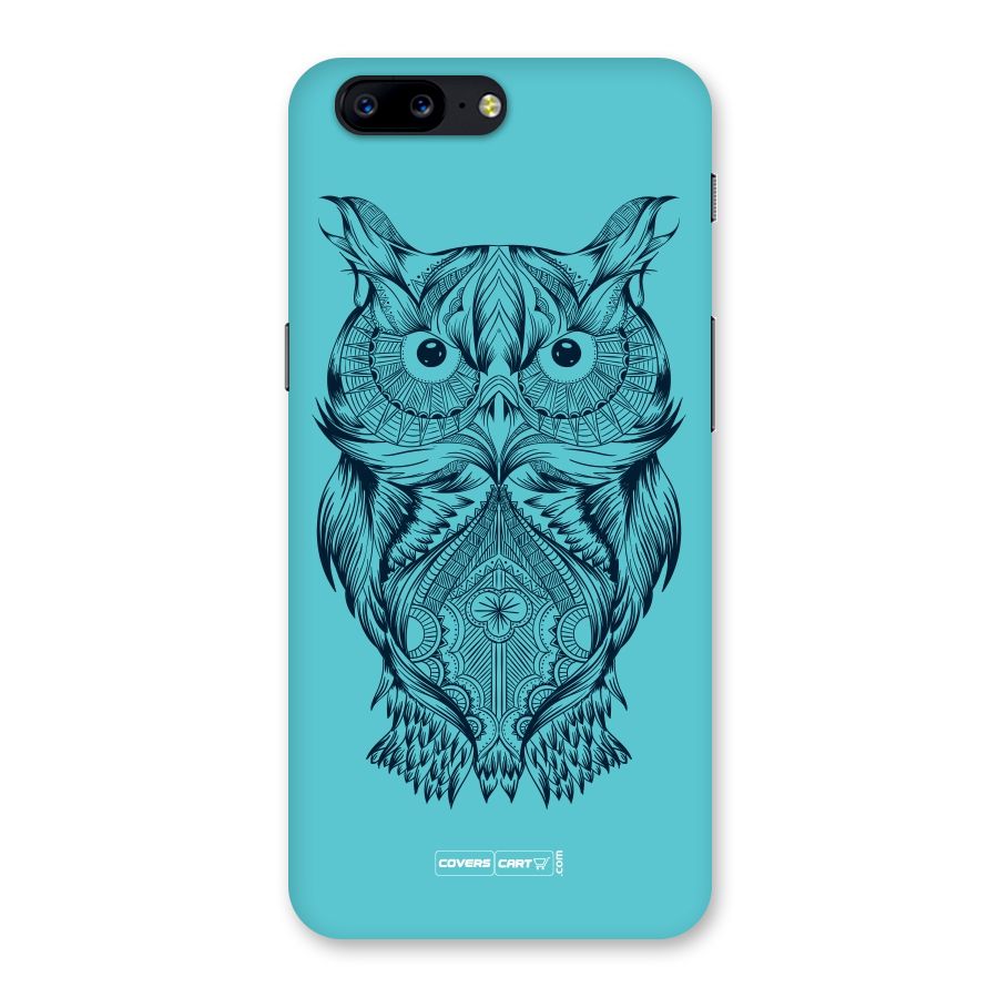Designer Owl Back Case for OnePlus 5