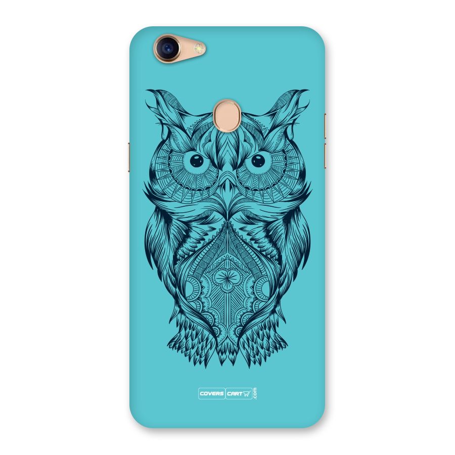 Designer Owl Back Case for Oppo F5