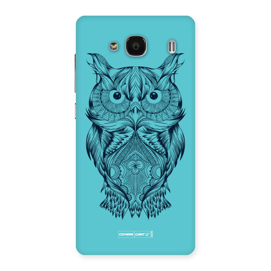 Designer Owl Back Case for Redmi 2 Prime
