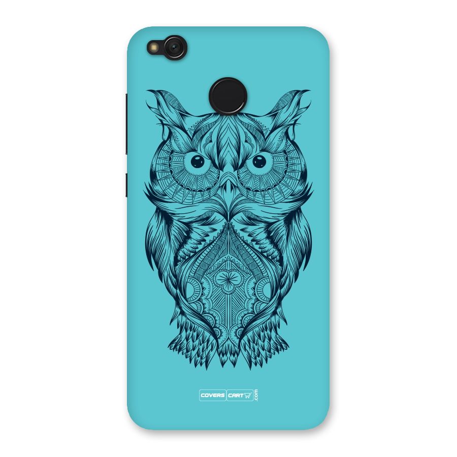 Designer Owl Back Case for Redmi 4