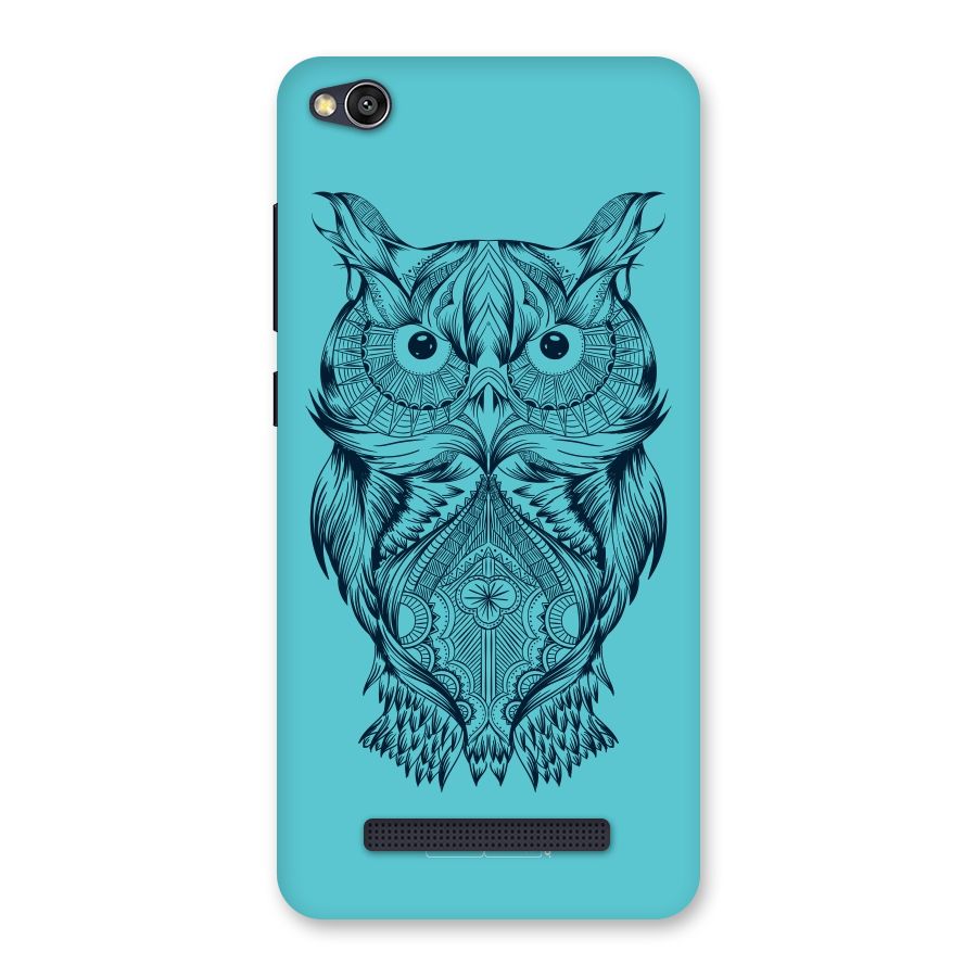 Designer Owl Back Case for Redmi 4A