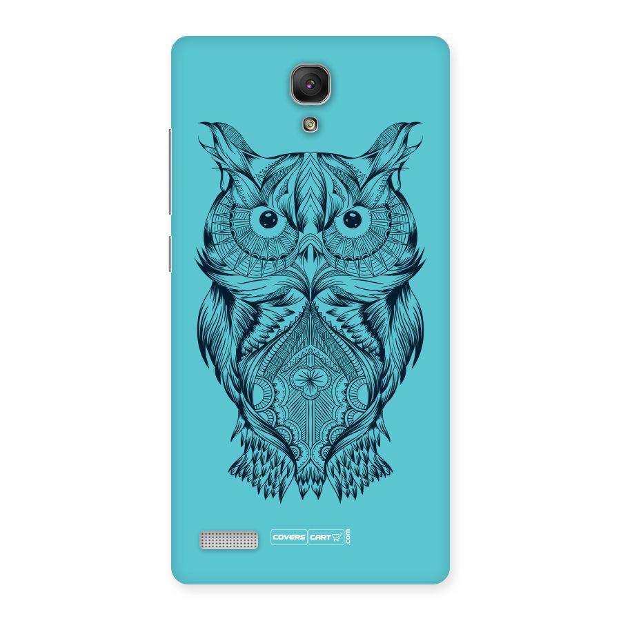 Designer Owl Back Case for Redmi Note Prime