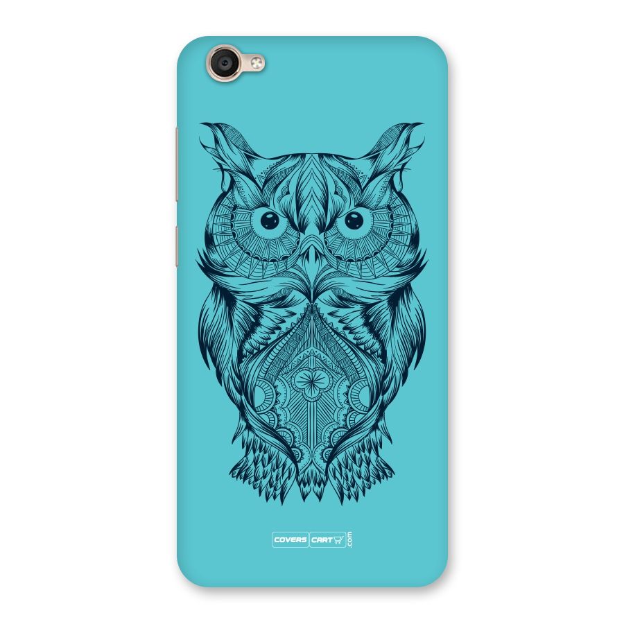 Designer Owl Back Case for Vivo Y55L