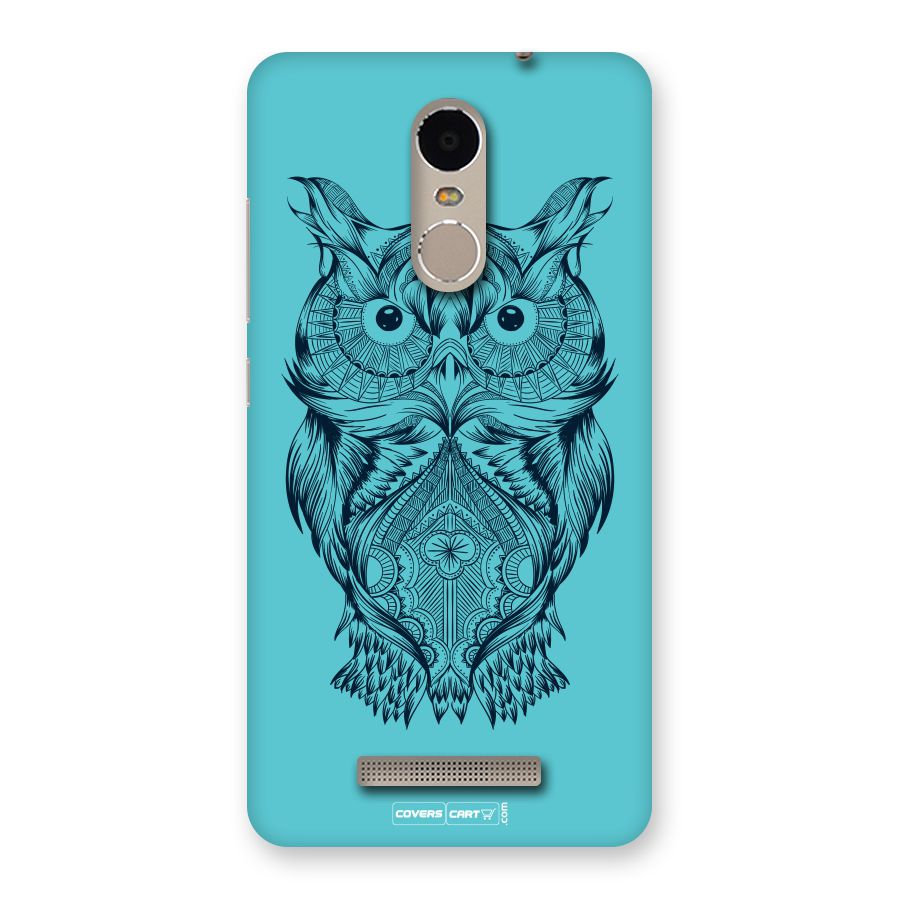 Designer Owl Back Case for Xiaomi Redmi Note 3