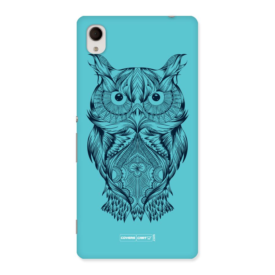 Designer Owl Back Case for Xperia M4 Aqua