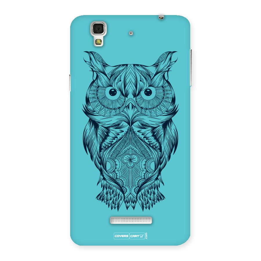 Designer Owl Back Case for YU Yureka Plus