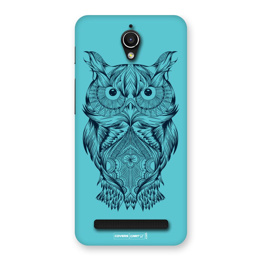 Designer Owl Back Case for Zenfone Go