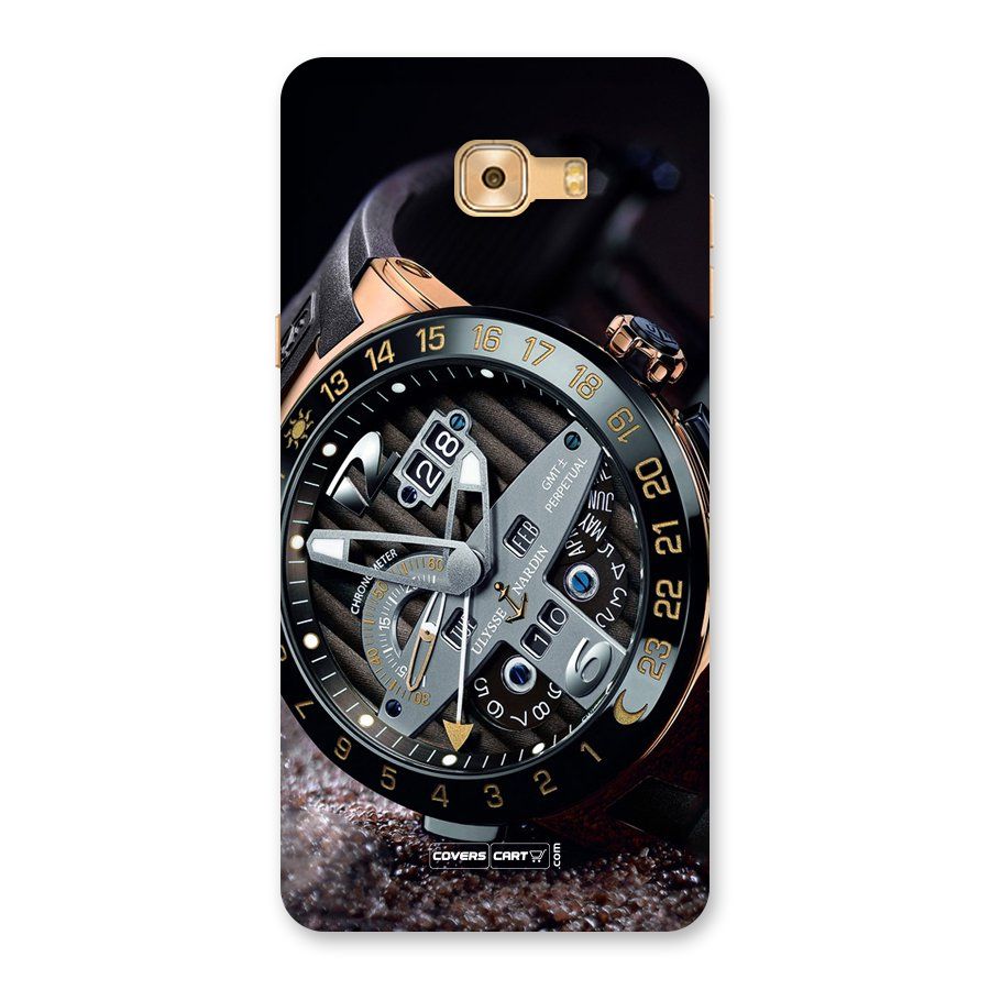 Designer Stylish Watch Back Case for Galaxy C9 Pro