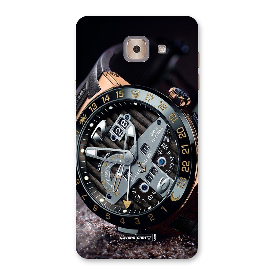 Designer Stylish Watch Back Case for Galaxy J7 Max