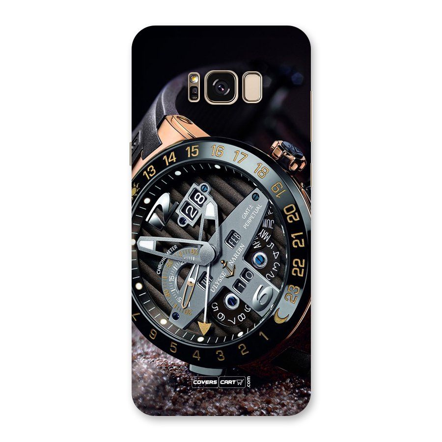 Designer Stylish Watch Back Case for Galaxy S8 Plus