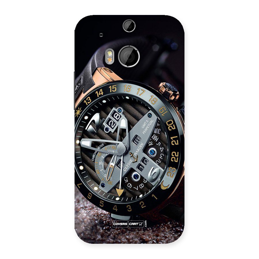 Designer Stylish Watch Back Case for HTC One M8