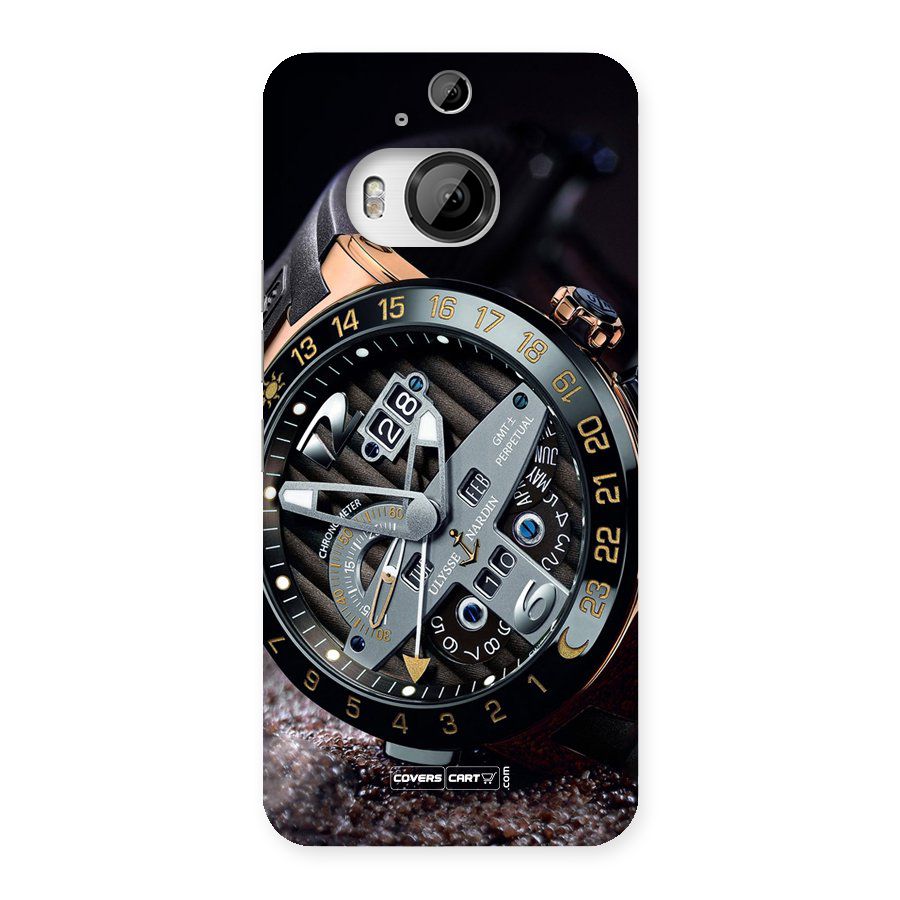 Designer Stylish Watch Back Case for HTC One M9 Plus