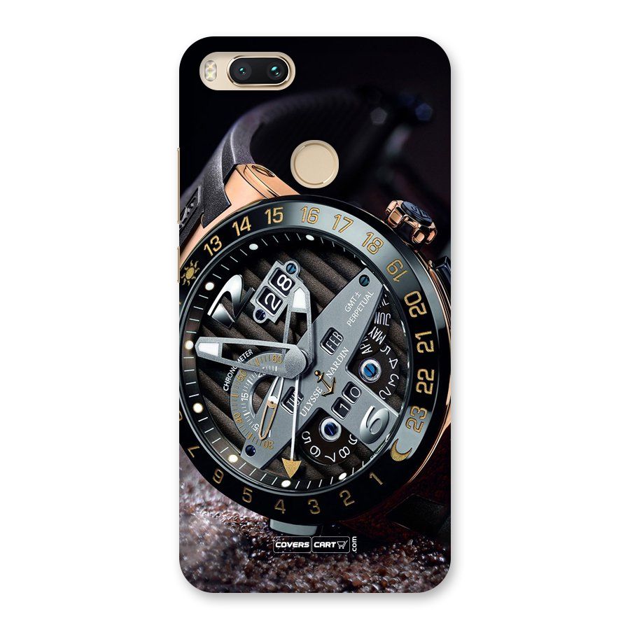 Designer Stylish Watch Back Case for Mi A1