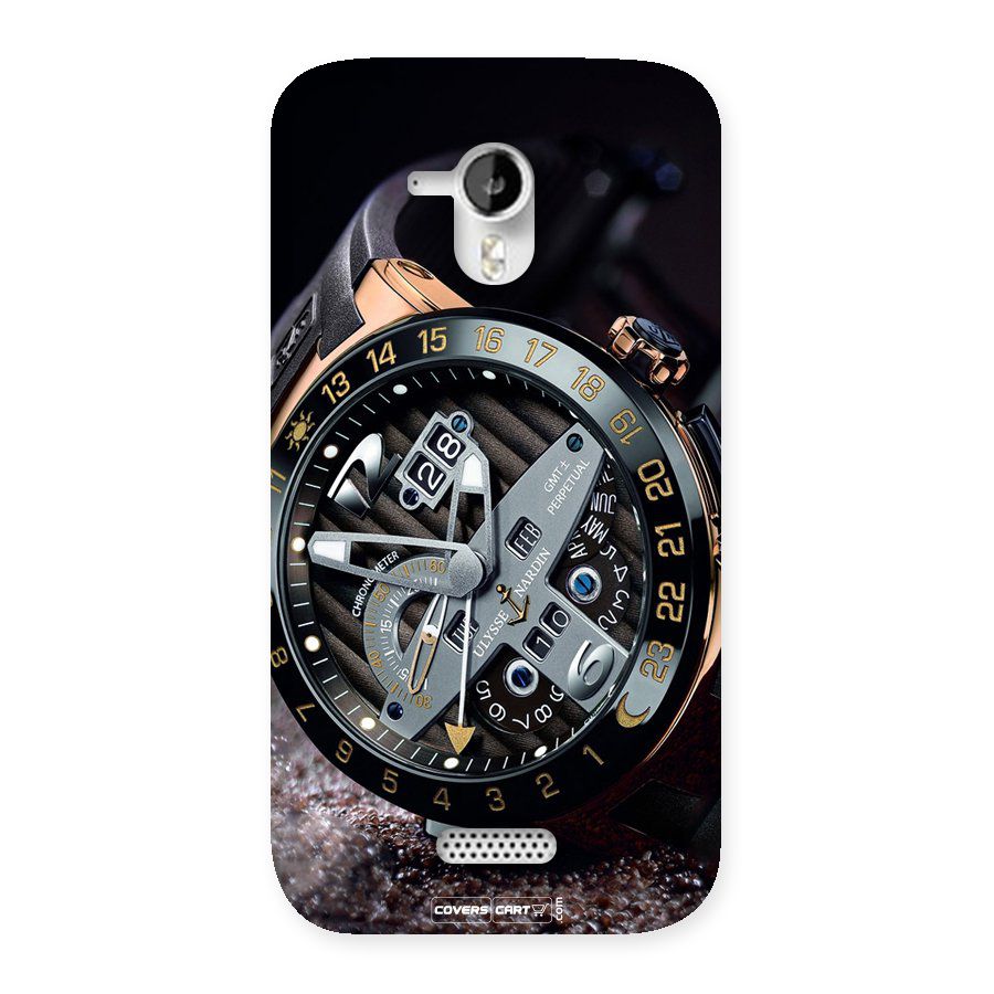 Designer Stylish Watch Back Case for Micromax Canvas HD A116