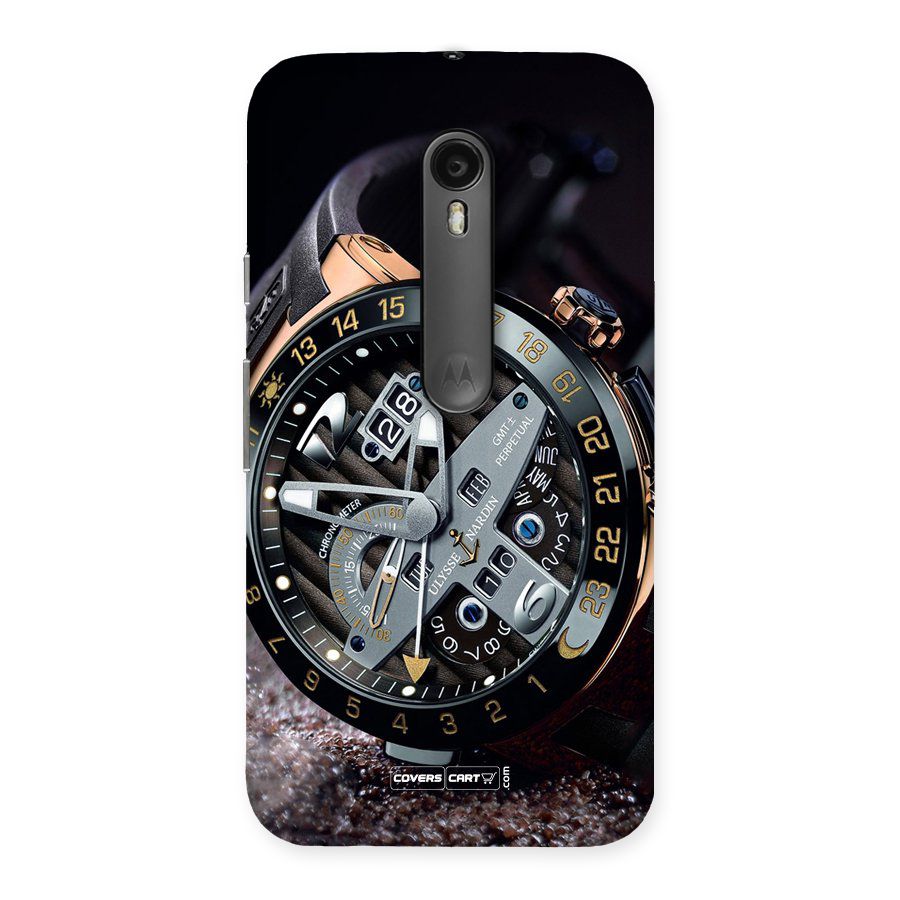 Designer Stylish Watch Back Case for Moto G3