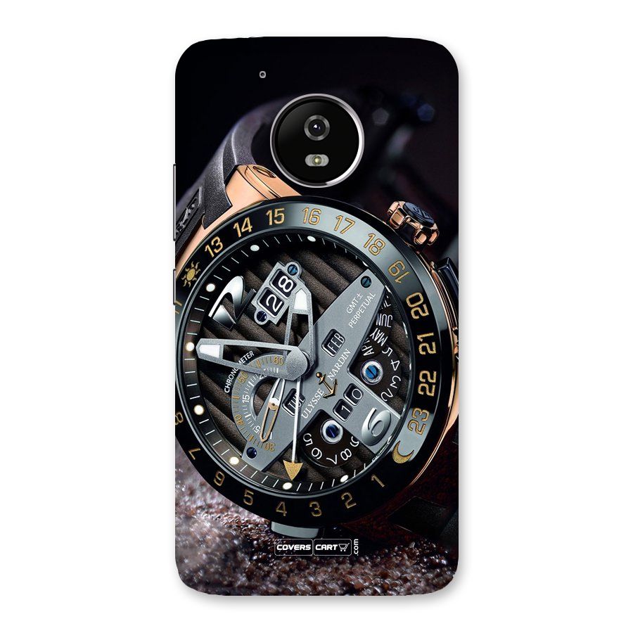 Designer Stylish Watch Back Case for Moto G5
