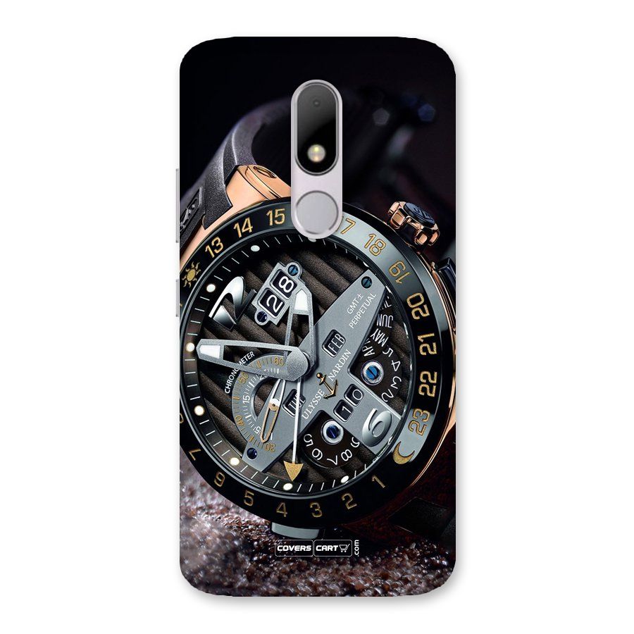 Designer Stylish Watch Back Case for Moto M