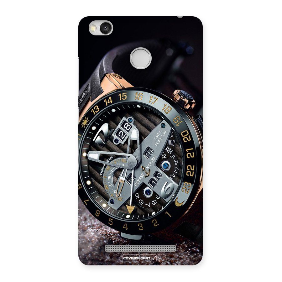 Designer Stylish Watch Back Case for Redmi 3S Prime