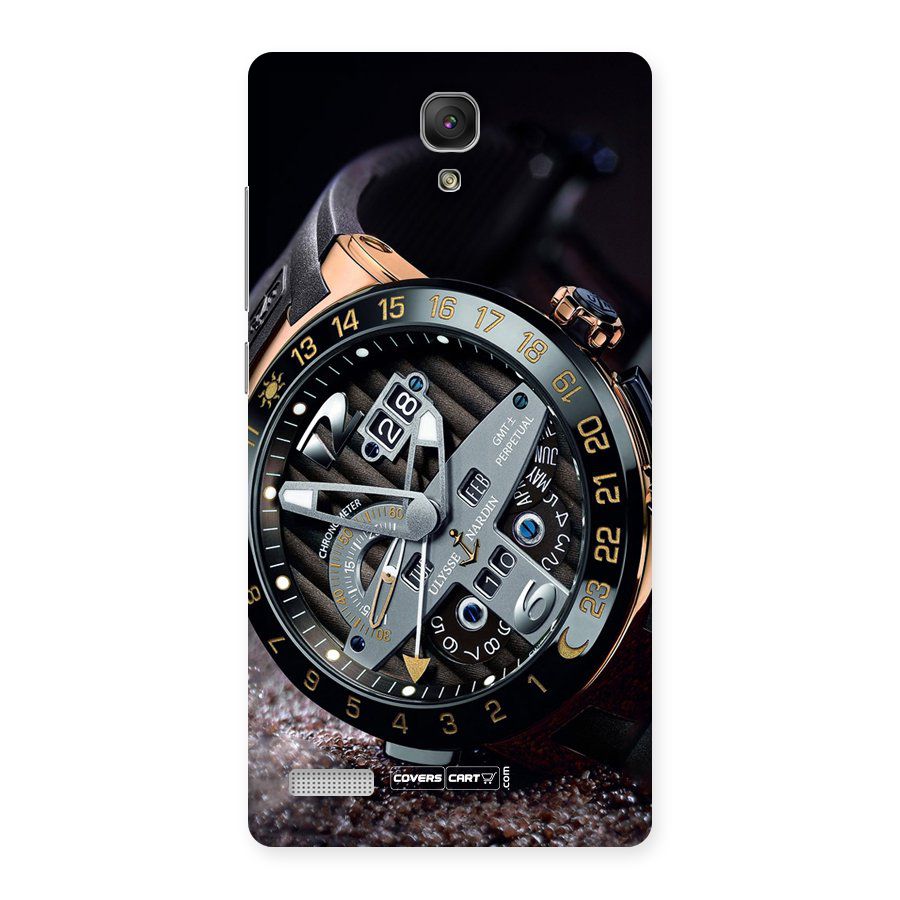 Designer Stylish Watch Back Case for Redmi Note