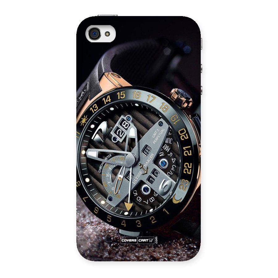 Designer Stylish Watch Back Case for iPhone 4 4s