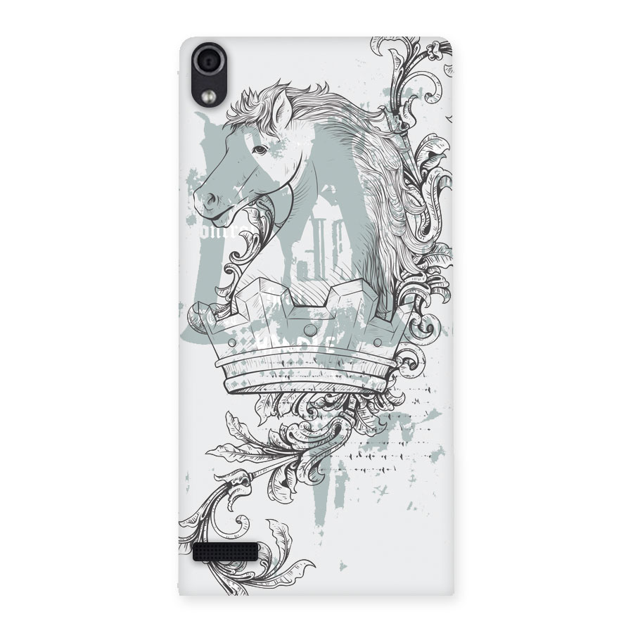 Designous Vintage Back Case for Ascend P6