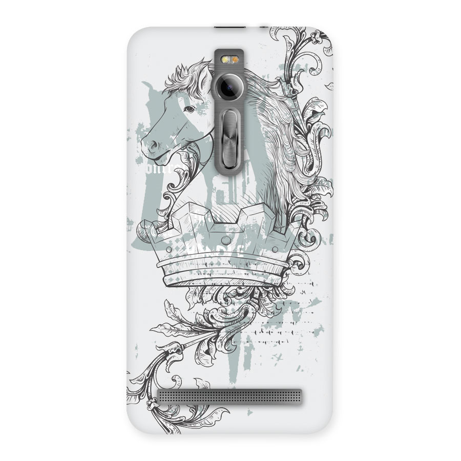 Designous Vintage Back Case for Asus Zenfone 2