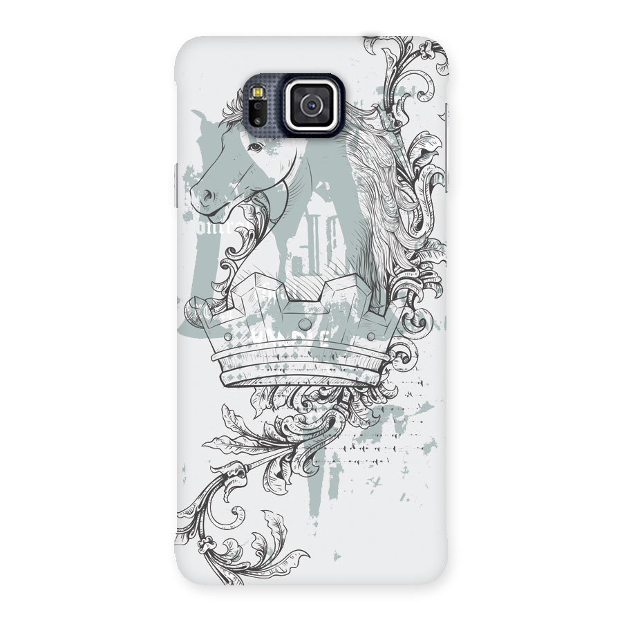 Designous Vintage Back Case for Galaxy Alpha