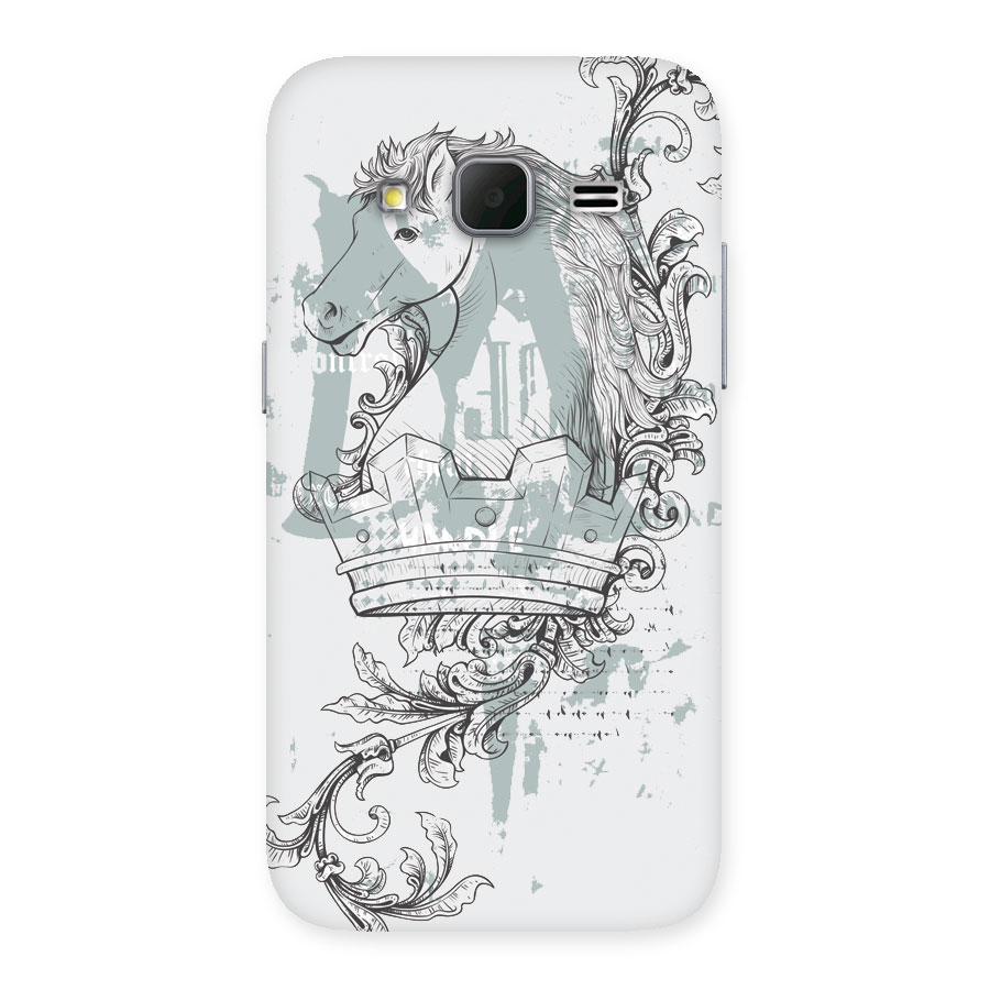 Designous Vintage Back Case for Galaxy Core Prime